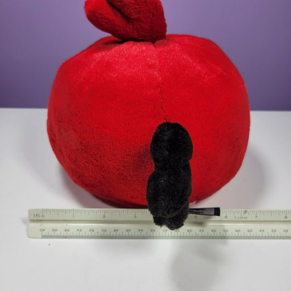 Angry Birds RED BIRD 7” Plush Stuffed Toy No Sound 2010 Commonwealth - Picture 3 of 8